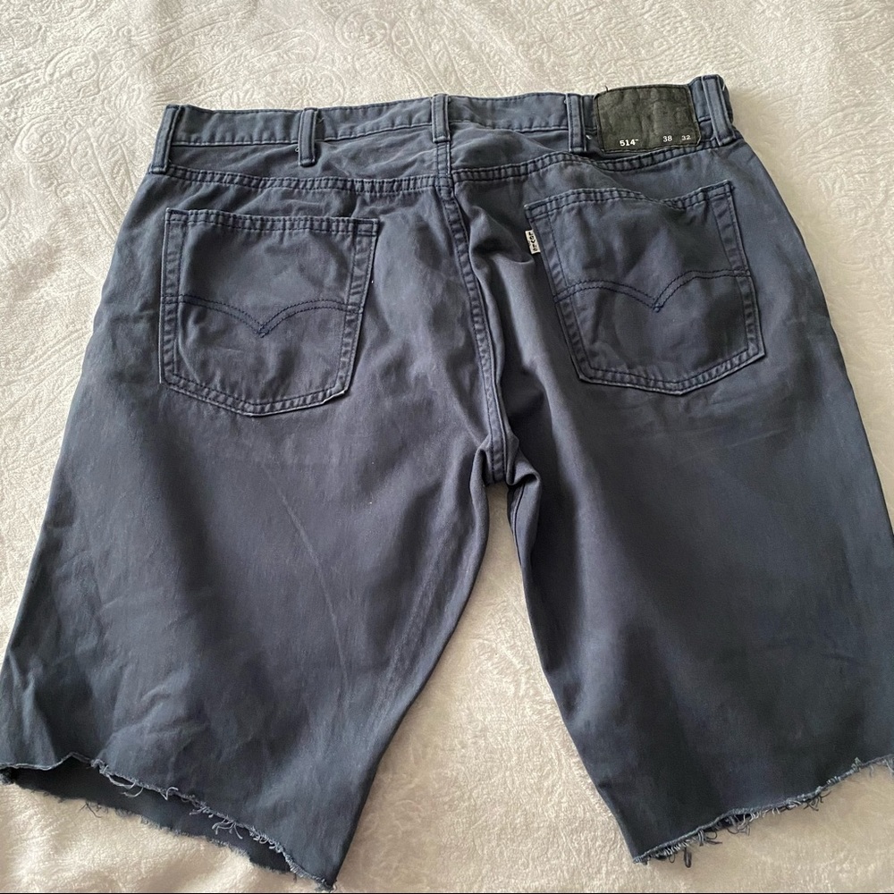 Levi’s 514 Cut Off Shorts 38x32 - Picture 11 of 13
